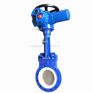 電動刀閘閥DMZ973X-10Q   DN200泥漿、空氣、渣